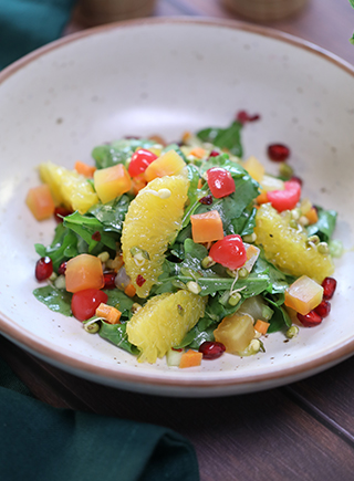 Citrus Sprout salad